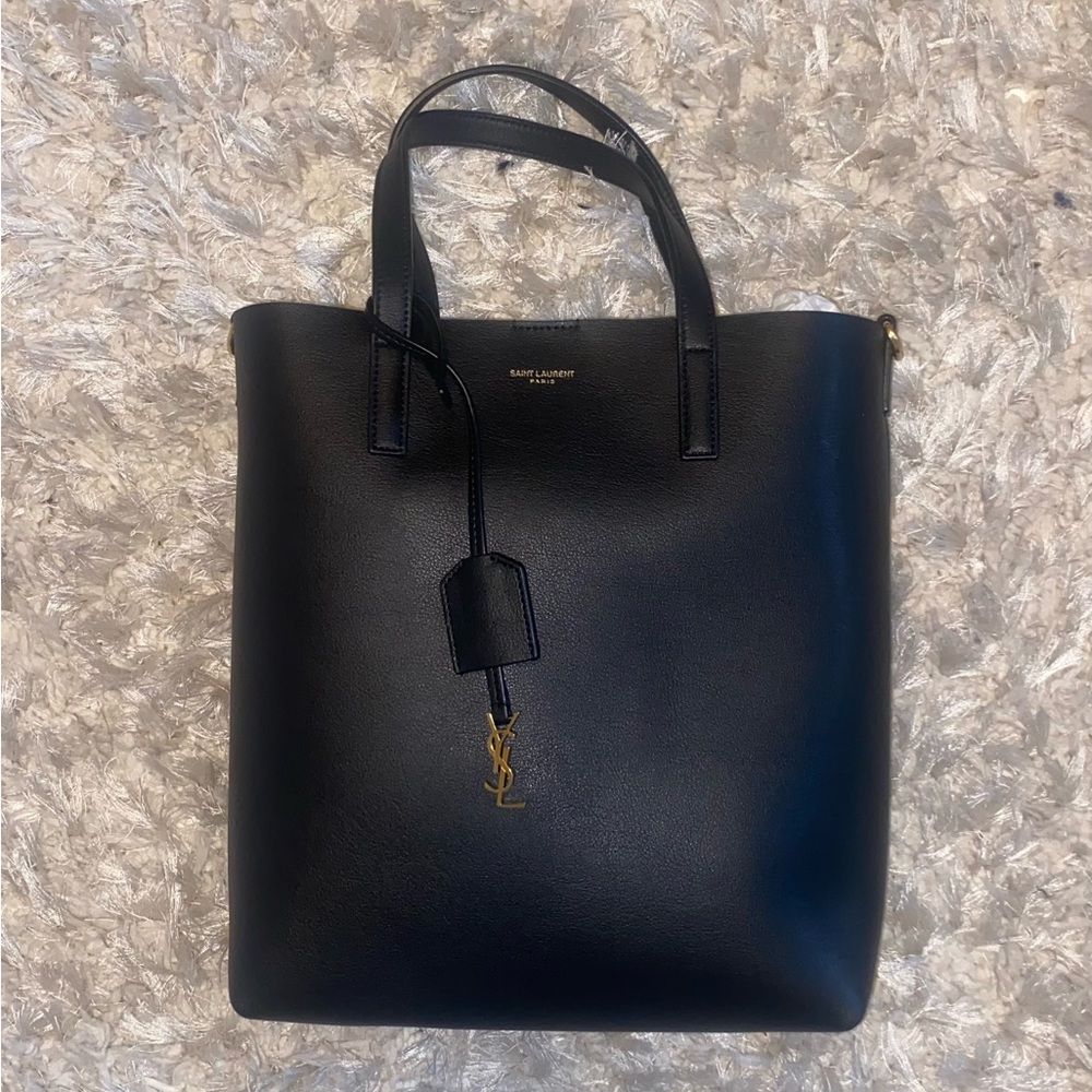 Saint Laurent YSL leather toy  tote